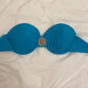 Beautiful blue bikini top from target